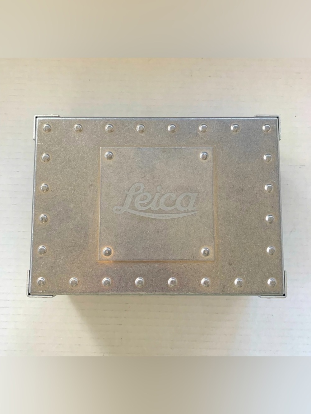 LEICA CAMERA CASE STAINLESS STEAL